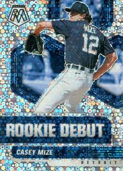 2021 Panini Mosaic - Rookie Debut Quick Pitch #RD13 Casey Mize Front
