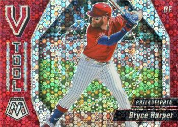 2021 Panini Mosaic - V Tool Quick Pitch #VT5 Bryce Harper Front