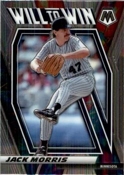 2021 Panini Mosaic - Will to Win #WTW2 Jack Morris Front