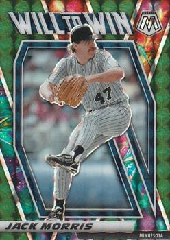 2021 Panini Mosaic - Will to Win Green #WTW2 Jack Morris Front