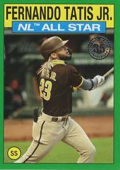 2021 Topps - 1986 Topps Baseball 35th Anniversary All-Stars Green #86AS-22 Fernando Tatis Jr. Front