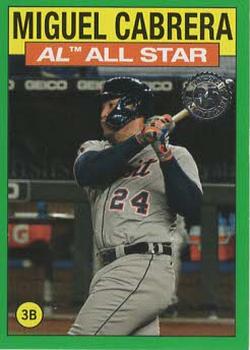 2021 Topps - 1986 Topps Baseball 35th Anniversary All-Stars Green #86AS-25 Miguel Cabrera Front