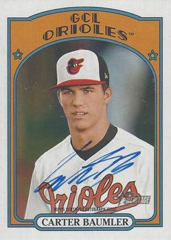 2021 Topps Heritage Minor League - Real One Autographs #ROA-CB Carter Baumler Front