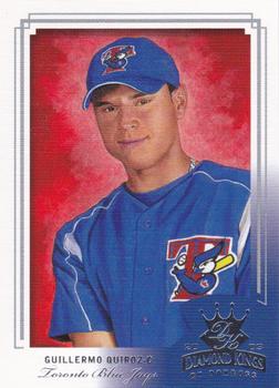 2003 Donruss/Leaf/Playoff (DLP) Rookies & Traded - 2003 Donruss Diamond Kings Rookies & Traded #184 Guillermo Quiroz Front