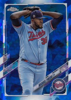 2021 Topps Chrome Sapphire Edition #354 Michael Pineda Front