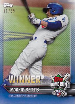 2021 Topps - Home Run Challenge Winners August #HRW-14 Mookie Betts Front