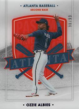 2021 Panini Chronicles - Blue #78 Ozzie Albies Front
