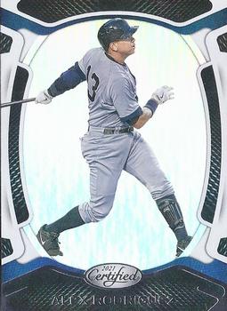 2021 Panini Chronicles - Certified #50 Alex Rodriguez Front