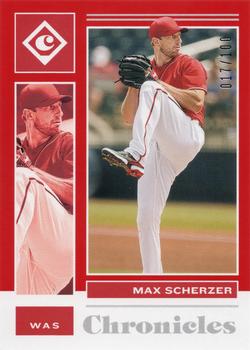 2021 Panini Chronicles - Chronicles Red #31 Max Scherzer Front