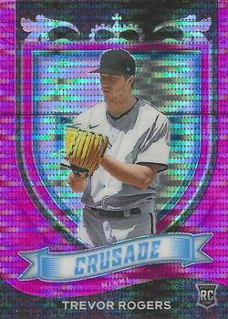 2021 Panini Chronicles - Crusade Pink Pulsar #9 Trevor Rogers Front