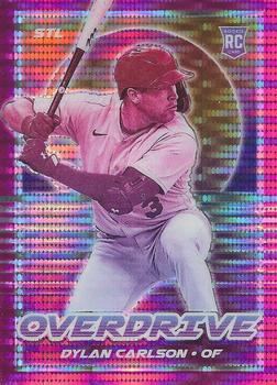 2021 Panini Chronicles - Overdrive Pink Pulsar #21 Dylan Carlson Front