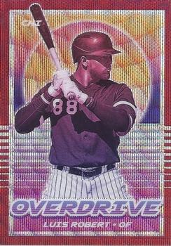 2021 Panini Chronicles - Overdrive Ruby Wave #15 Luis Robert Front