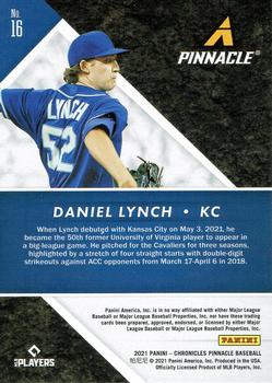 2021 Panini Chronicles - Pinnacle #16 Daniel Lynch Back