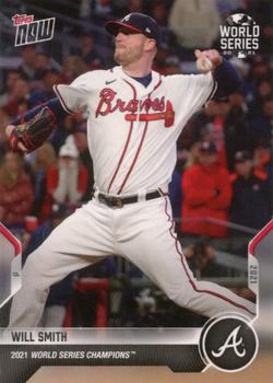 2021 Topps Now World Series Champions Atlanta Braves #WS-4 Will Smith Front