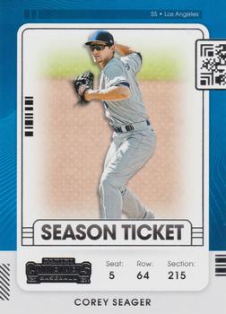 2021 Panini Contenders #5 Corey Seager Front