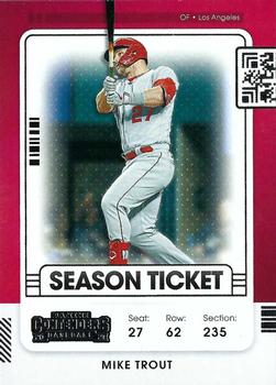 2021 Panini Contenders #56 Mike Trout Front