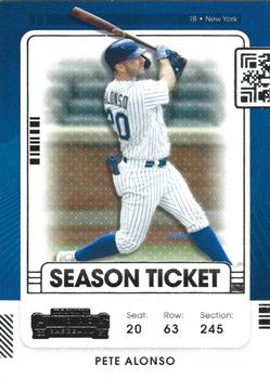2021 Panini Contenders #84 Pete Alonso Front