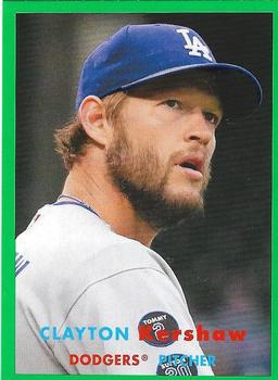 2021 Topps Archives - Green #32 Clayton Kershaw Front