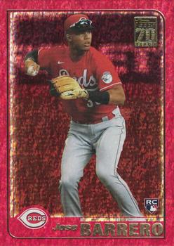 2021 Topps Archives - Red Hot Foil #238 Jose Barrero Front