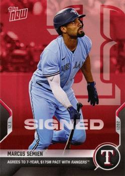 2021-22 Topps Now Off-Season #OS-49 Marcus Semien Front