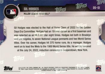2021-22 Topps Now Off-Season #OS-51 Gil Hodges Back