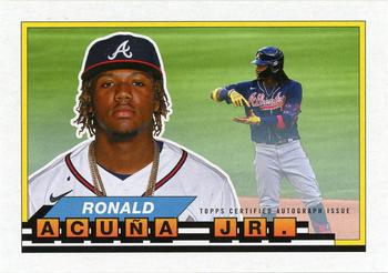 2021 Topps Archives - 1989 Topps Big Minis #TBM-3 Ronald Acuña Jr. Front