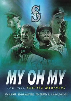 2021 Topps Archives - Movie Poster Cards #MPC-11 Ken Griffey Jr. / Randy Johnson / Edgar Martinez / Jay Buhner Front