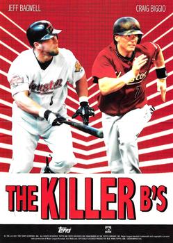 2021 Topps Archives - Movie Poster Mini-Posters #MPMP-8 Craig Biggio / Jeff Bagwell Front