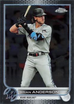 2022 Topps Chrome #138 Brian Anderson Front