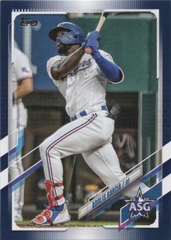 2021 Topps Update - 2021 MLB All-Stars Blue #ASG-30 Adolis Garcia Front