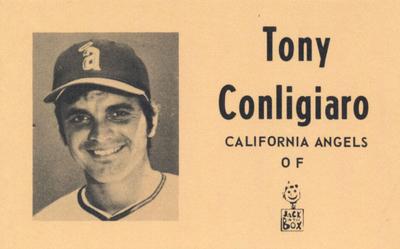 1971 Jack in the Box California Angels #NNO Tony Conigliaro Front
