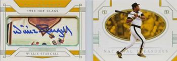 2021 Panini National Treasures - Cut Signature Booklets HOF Class #CSB-WS Willie Stargell Front