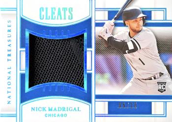 2021 Panini National Treasures - Cleats #CL-NM Nick Madrigal Front