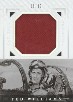 2021 Panini National Treasures - Ted Williams Military #TW-A Ted Williams Front