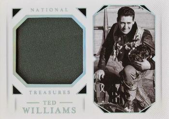 2021 Panini National Treasures - Ted Williams Military #TW-MG Ted Williams Front