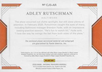 2021 Panini National Treasures - Supplied Cards #CJS-AR Adley Rutschman Back