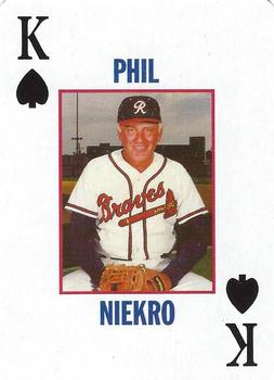 2008 Richmond Braves Greats Playing Cards #KS Phil Niekro Front
