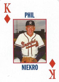 2008 Richmond Braves Greats Playing Cards #KD Phil Niekro Front