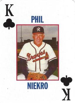 2008 Richmond Braves Greats Playing Cards #KC Phil Niekro Front