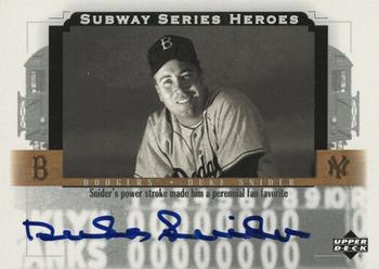 2001 Upper Deck - Hawaii Trade Conference Subway Series Heroes #KY-SS4 Duke Snider Front