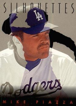 1993 Studio - Silhouettes #9 Mike Piazza Front