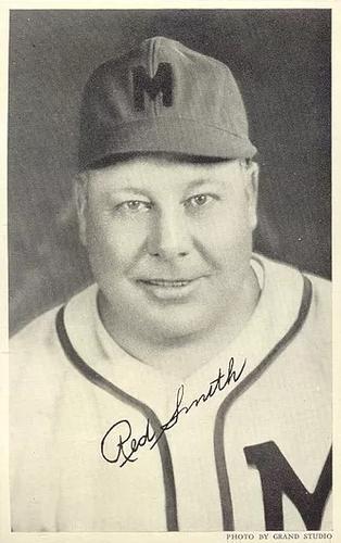 1943 Grand Studio Milwaukee Brewers #NNO Red Smith Front