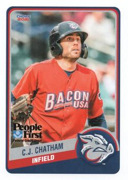 2021 Choice Lehigh Valley IronPigs Update #08 C.J. Chatham Front