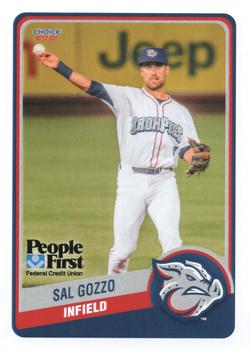 2021 Choice Lehigh Valley IronPigs Update #12 Sal Gozzo Front