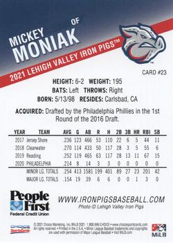 2021 Choice Lehigh Valley IronPigs Update #23 Mickey Moniak Back