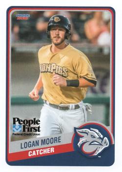 2021 Choice Lehigh Valley IronPigs Update #24 Logan Moore Front