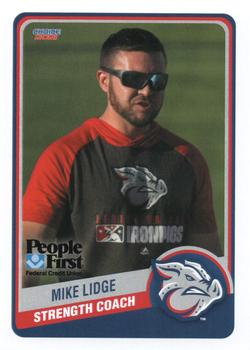 2021 Choice Lehigh Valley IronPigs Update #40 Mike Lidge Front