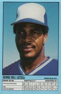 1987 General Mills Booklets - Toronto Blue Jays #NNO George Bell / Jesse Barfield Front