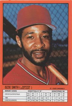 1987 General Mills Booklets - NL East #NNO Ozzie Smith / Tim Raines Front