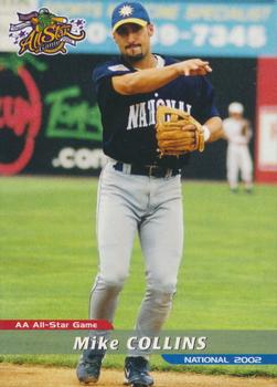 2002 Grandstand AA All-Star Game #NNO Mike Collins Front